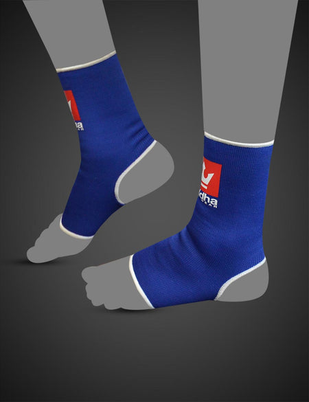 Tobilleros azules 