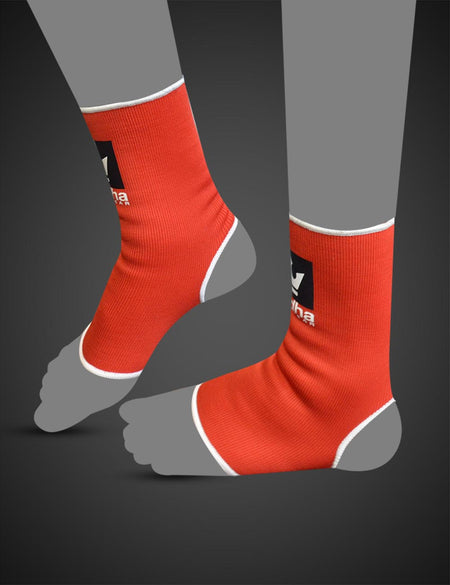 Tobilleros rojos 